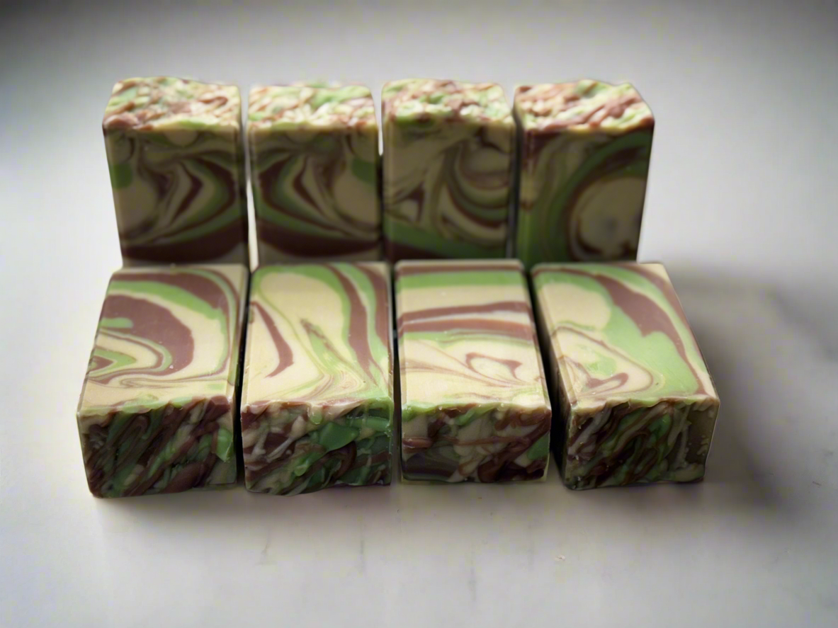 Sandalwood Patchouli Soap Bar Handcrafted Scent 5.5 oz - Rosetta Creative Boutique